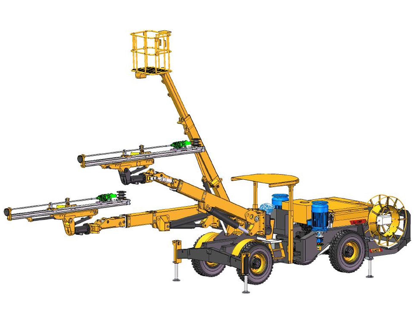 開山牌KJ422全液壓掘進(jìn)鉆車