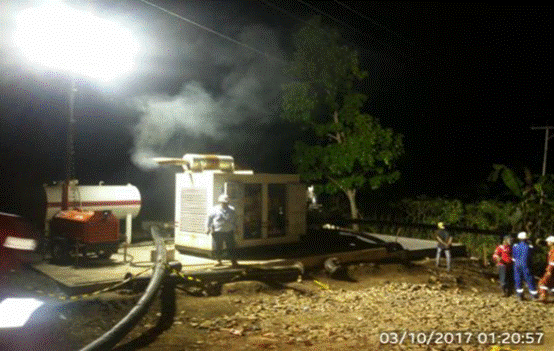 印尼Sokoria?30MW地?zé)岚l(fā)電項(xiàng)目